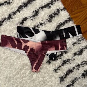 BRAND NEW! PINK Seamless Thong Set